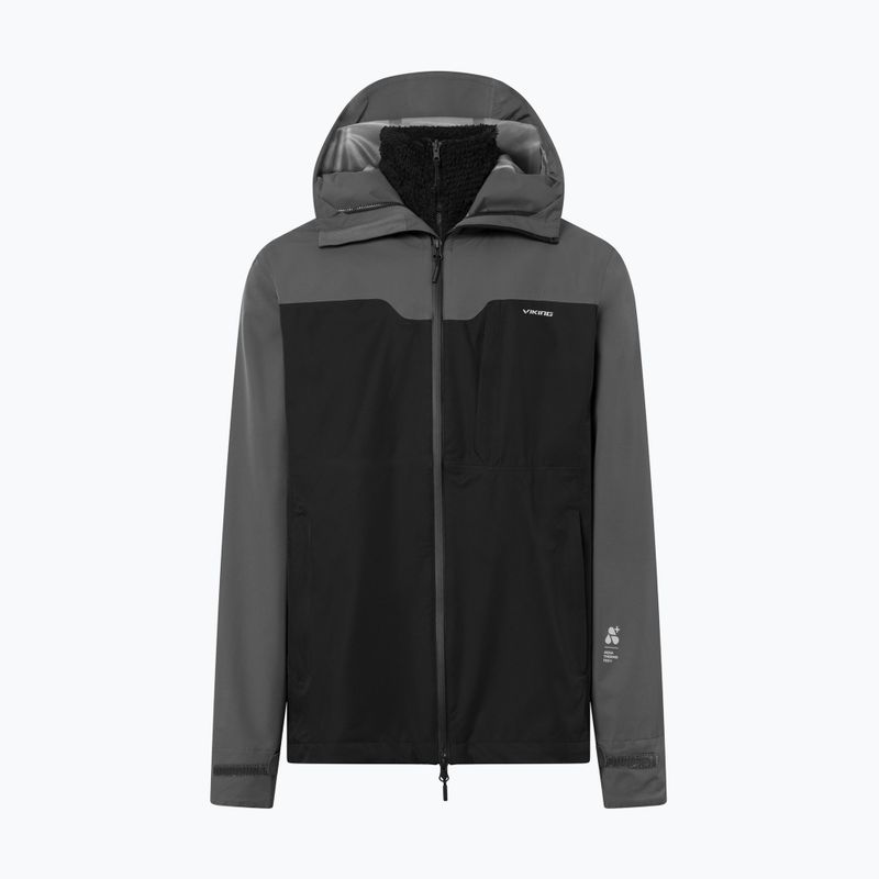 3-in-1-Jacke Viking Ravelo black/grey 9