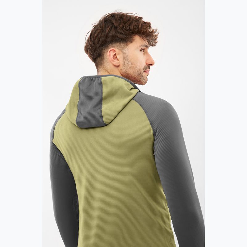 Herren-Trekkingsweatshirt Viking Birger Hoodie olive/dark grey 5