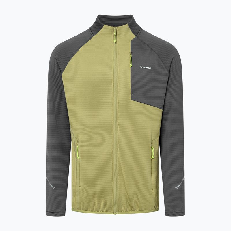 Herren-Trekkingsweatshirt Viking Birger olive/dark grey 7