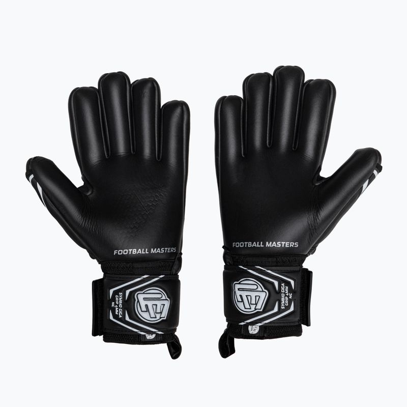 Football Masters Symbio NC Kinder-Torwarthandschuhe schwarz 1175-1 2