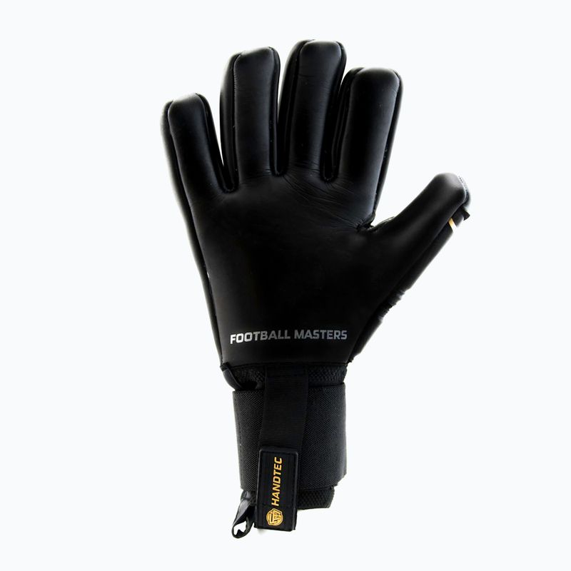 Football Masters Spannung Plus NC v 4.0 Torwarthandschuhe schwarz und gold 1169-4 6