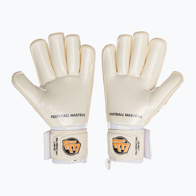 Torwarthandschuhe Football Masters Full Contact RF v4. weiß 1235 2