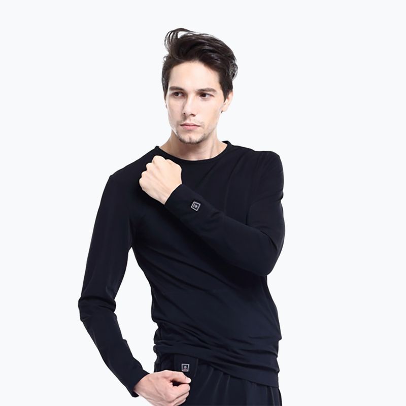 Glovii GJ1 beheiztes Sweatshirt schwarz