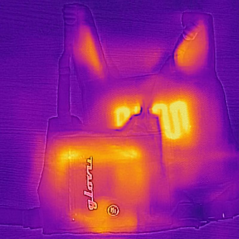Glovii GV1 Heizweste schwarz 10