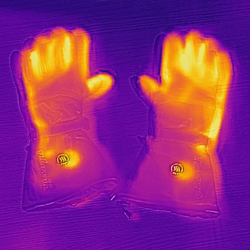 Glovia GS5 beheizte Skihandschuhe schwarz 20