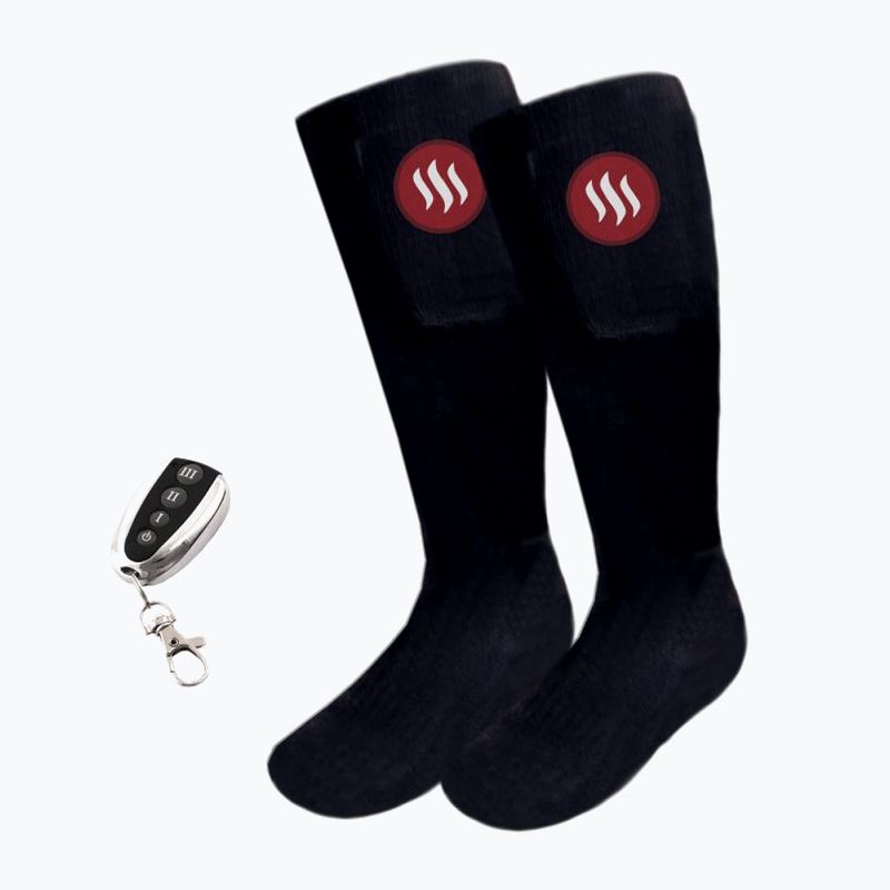 Glovii GQ2 beheizte Socken mit Fernbedienung schwarz 3
