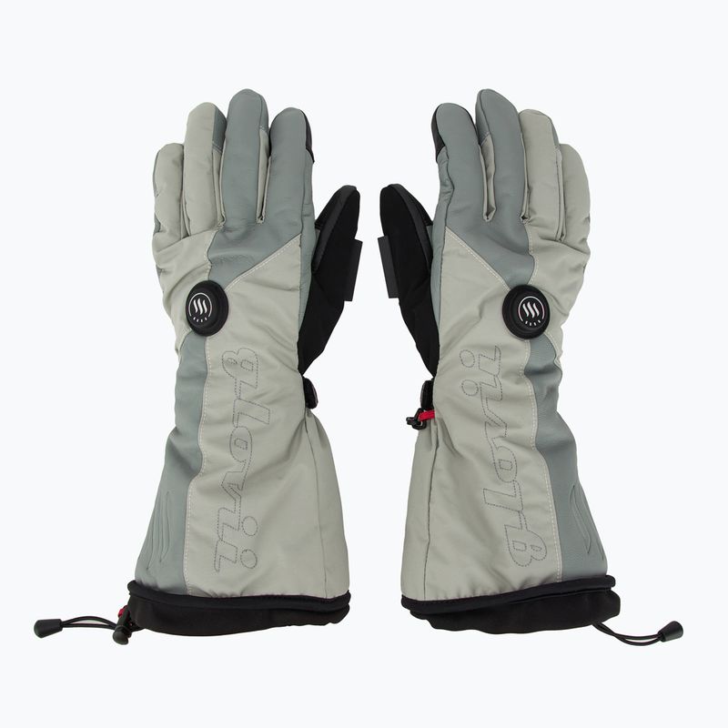 Glovii GS8 grau beheizte Skihandschuhe