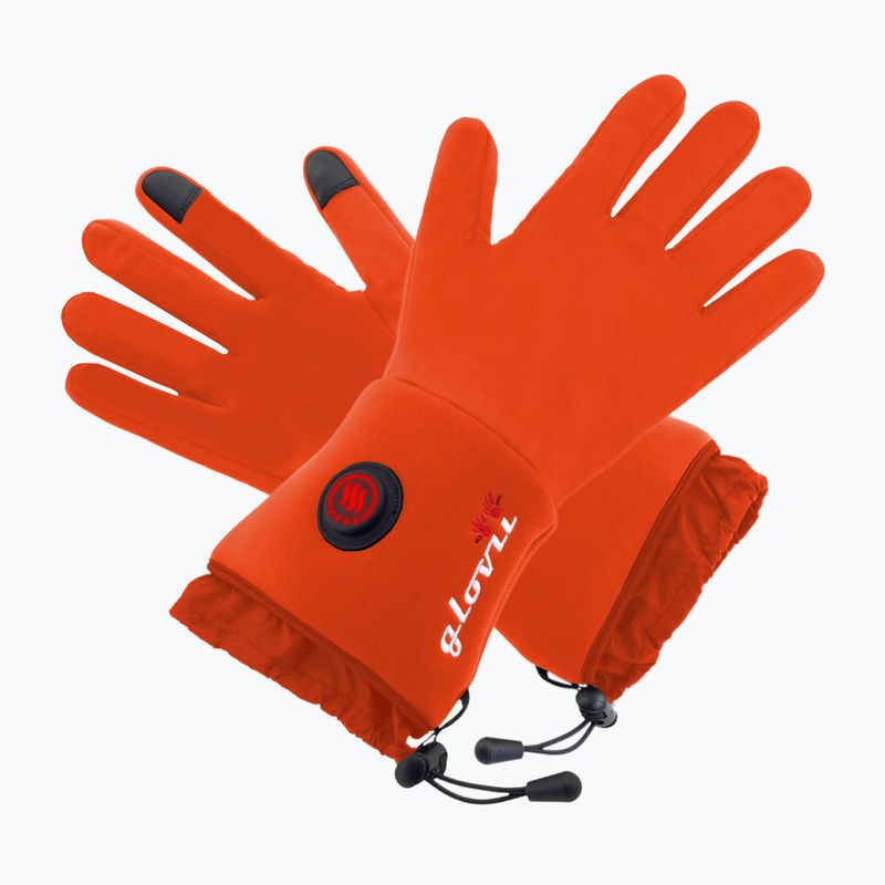 Glovii GLR beheizte Handschuhe rot 3