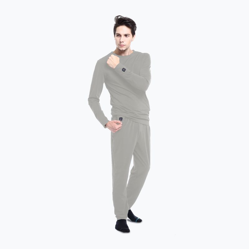 Glovii GJ1G grau beheiztes Sweatshirt 3