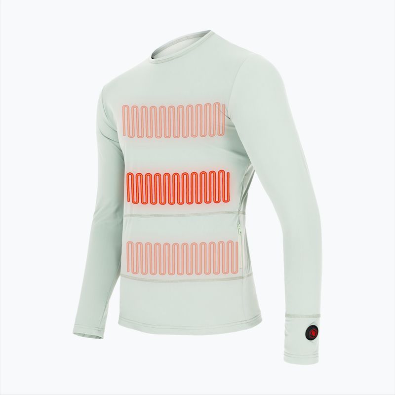 Glovii GJ1G grau beheiztes Sweatshirt 3