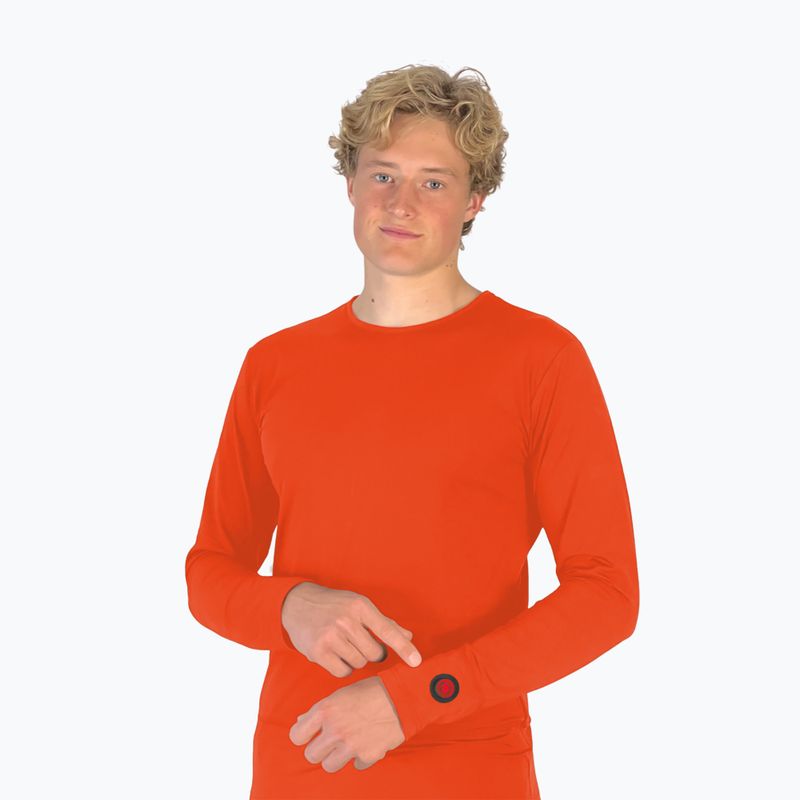 Glovii GJ1R beheiztes Sweatshirt rot 2