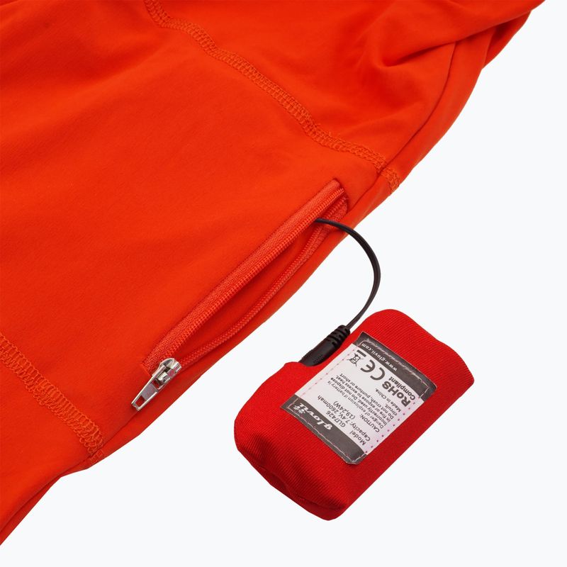 Glovii GJ1R beheiztes Sweatshirt rot 5