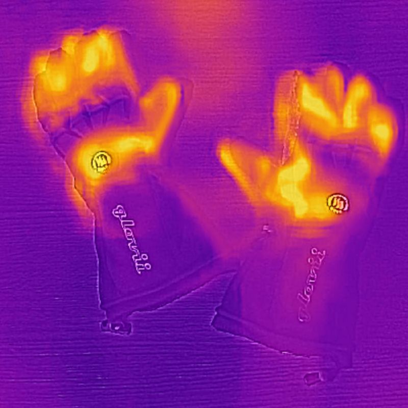 Glovii GR2 beheizte Handschuhe schwarz 11