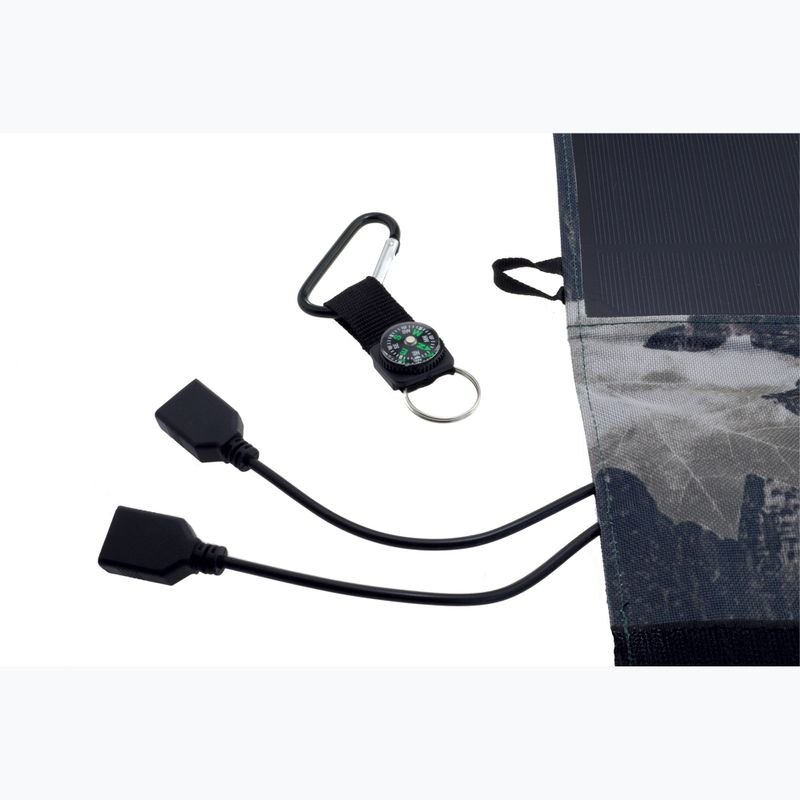 PowerNeed ES-5 18W Solarmodul schwarz 6