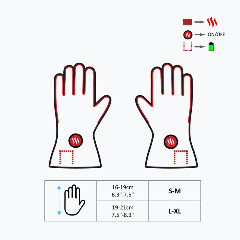 Glovia GYB wasserdichte beheizte Handschuhe 8