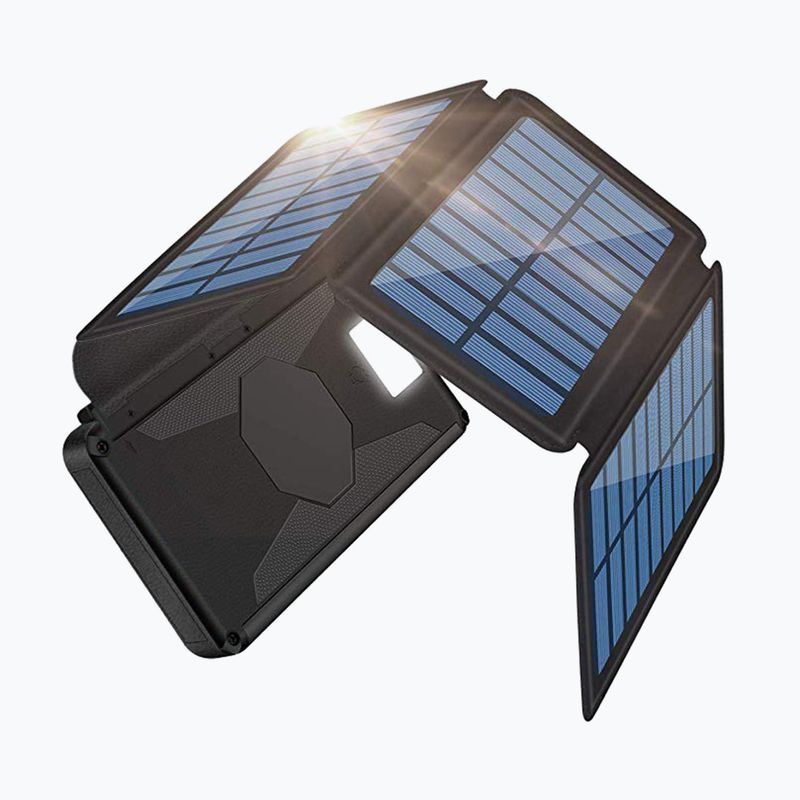 PowerNeed Solar-Powerbank 20000 mAh schwarz 7
