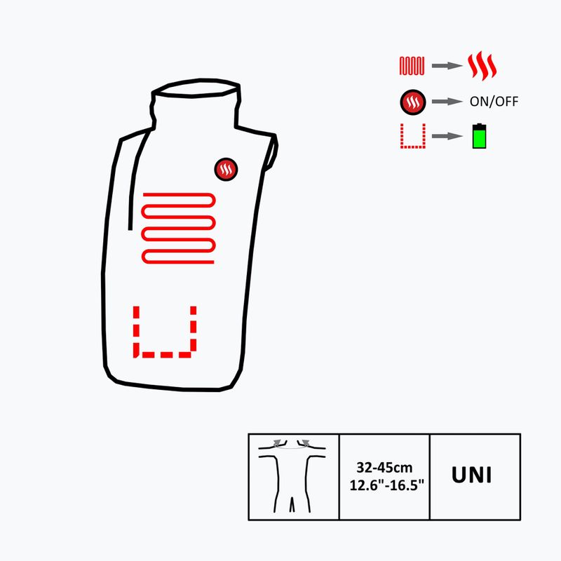 Glovii GA2M Halswärmer schwarz 10