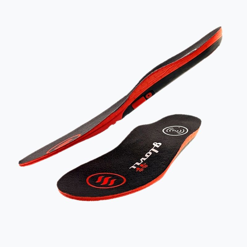 Glovii GW3 beheizte Skischuheinlagen schwarz 6