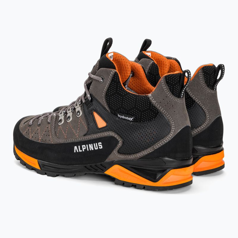 Alpinus Herren-Trekkingstiefel The Ridge Mid Pro anthrazit/orange 5