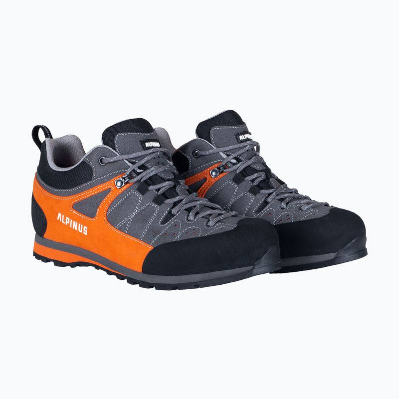 Herren Alpinus The Ridge Low Pro Zustiegsschuh anthrazit/orange 9