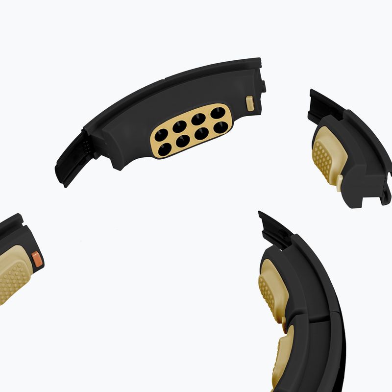 Hula-Hop mit Gewicht und Zähler HMS HHM13 schwarz/gold 6