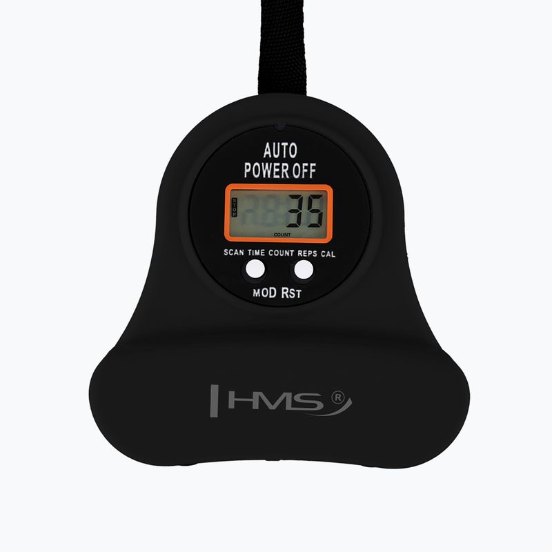 Hula-Hop mit Gewicht und Zähler HMS HHM13 schwarz/gold 9