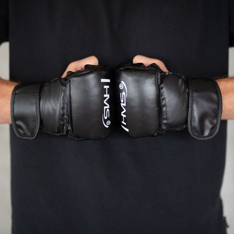 Elektronische Trainingsscheibe + Handschuhe HMS TB10 schwarz 16