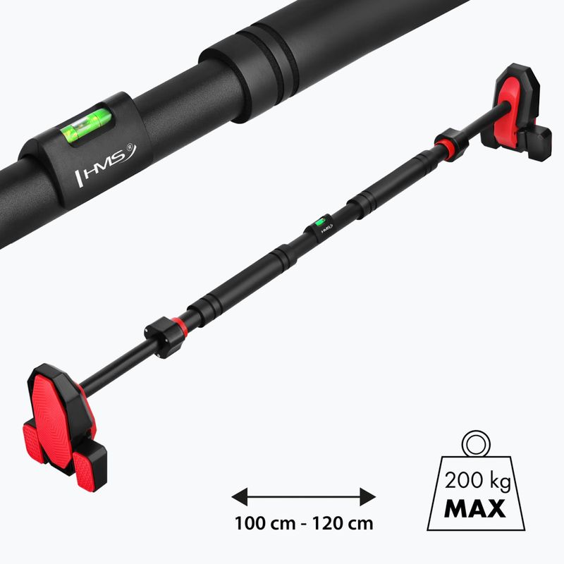 Klimmzugstange HMS DD301 black/red 6