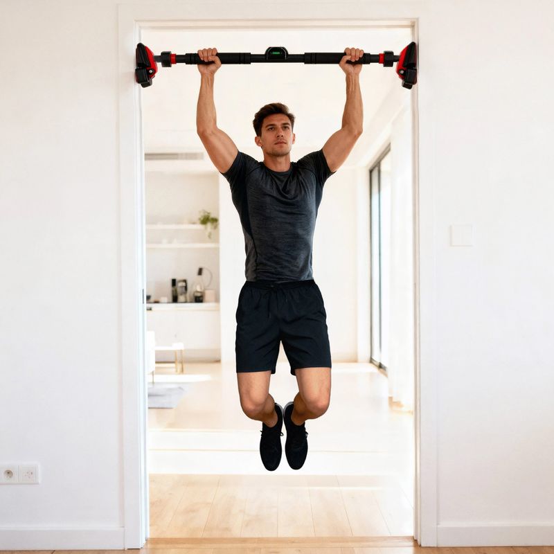 Klimmzugstange HMS DD500 black/red 11