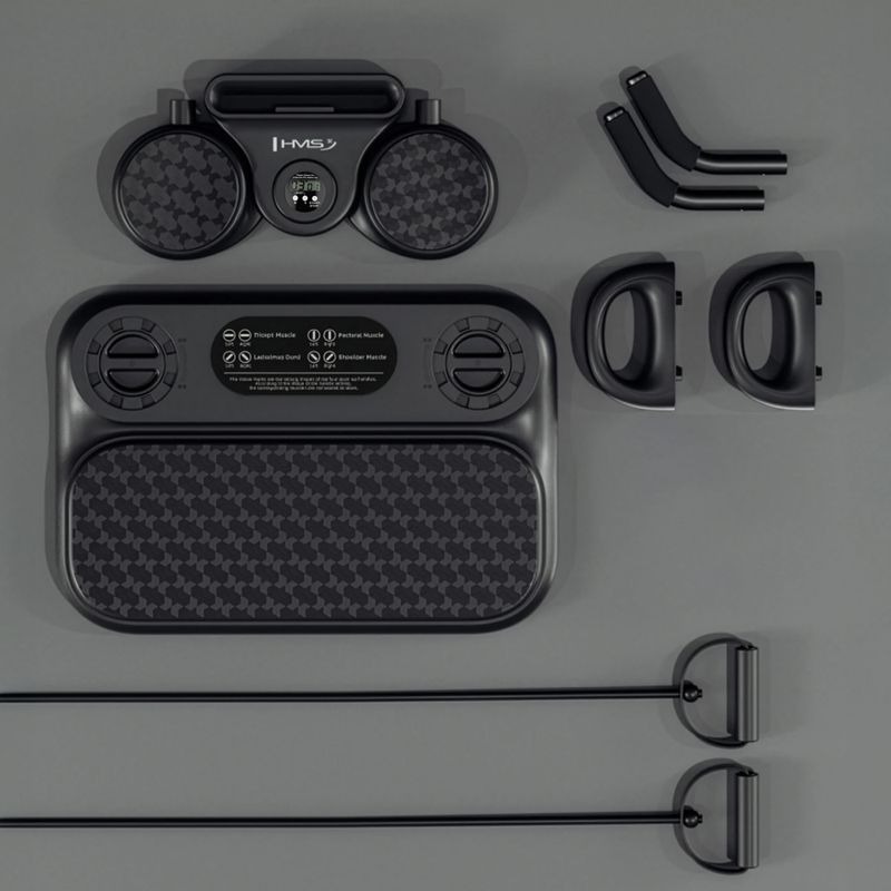 Trainingsboard mit Widerstandsbändern HMS DBP01 black 3