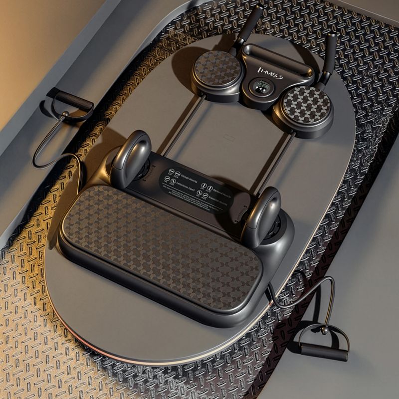 Multifunktionale Trainingsplattform mit Seilzügen HMS DBP01 black 4