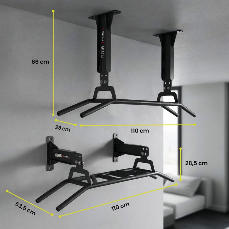 Klimmzugstange HMS DD16 black 3