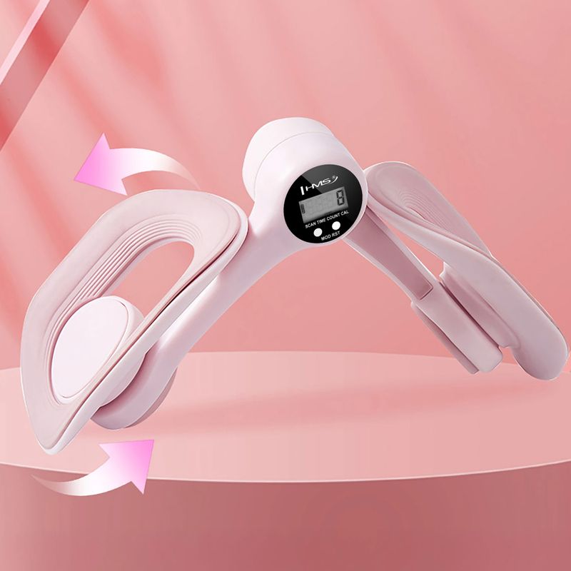 Fitness-Klammer HMS TM02 with counter TPE pink 6