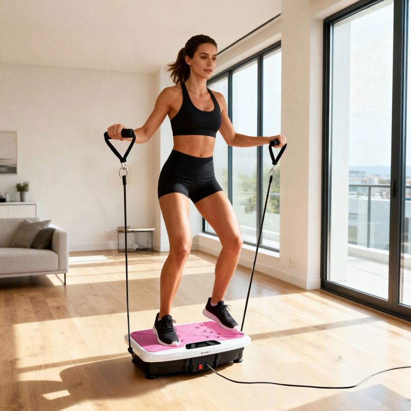 Vibrationsplattform HMS SVP45 pink 11