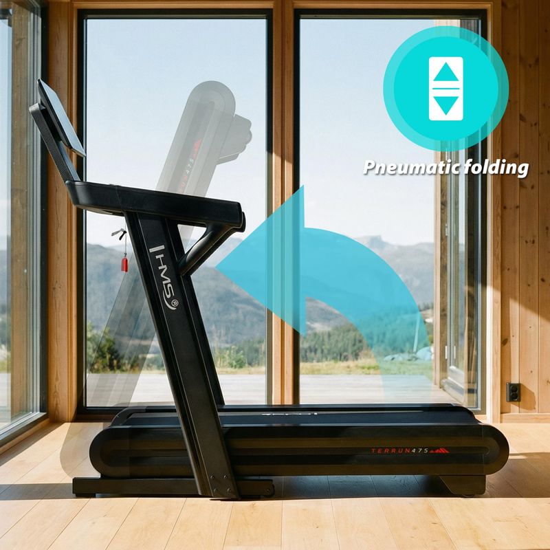 Elektrisches Laufband HMS Terrun475 black 4