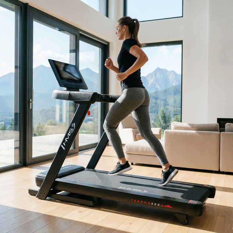 Elektrisches Laufband HMS Terrun350 black 10