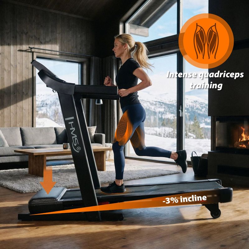 Elektrisches Laufband HMS Terrun275 black 5