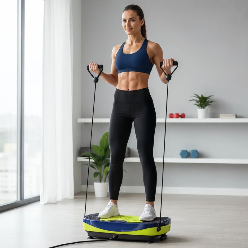 Vibrationsplattform HMS SVP11 dark blue/lime 11