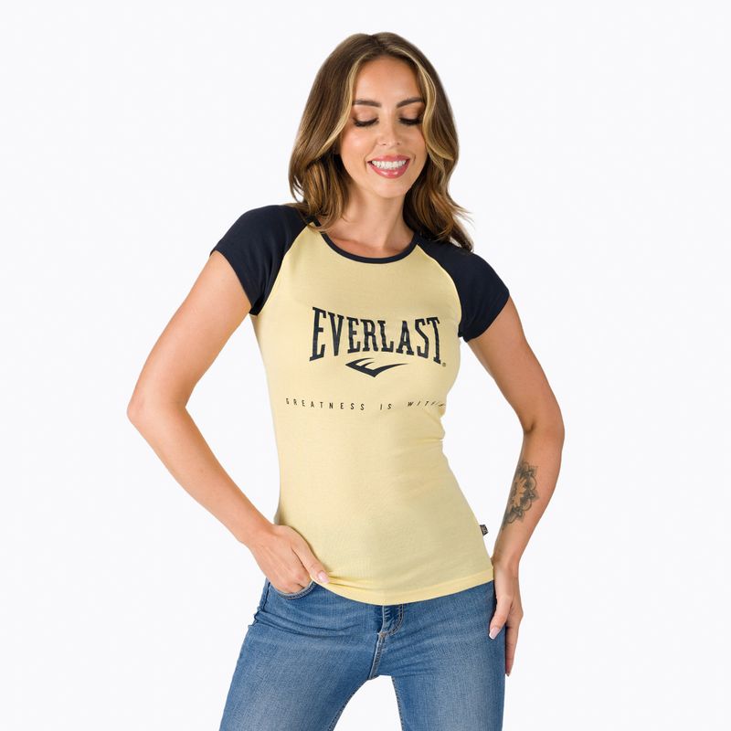 EVERLAST LOVEY gelbes Damen-T-Shirt 122073-81