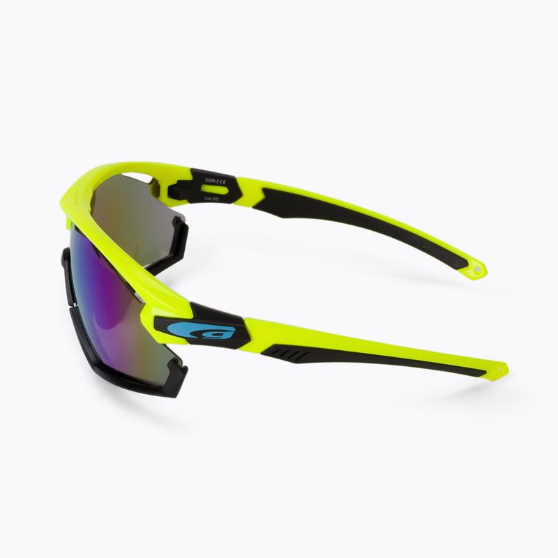 GOG Viper gelb/schwarz Fahrradbrille E595-2 4