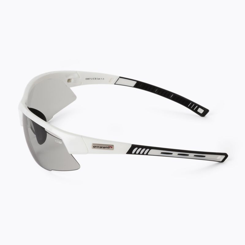 GOG Falcon Fahrradbrille weiß E867-2 4
