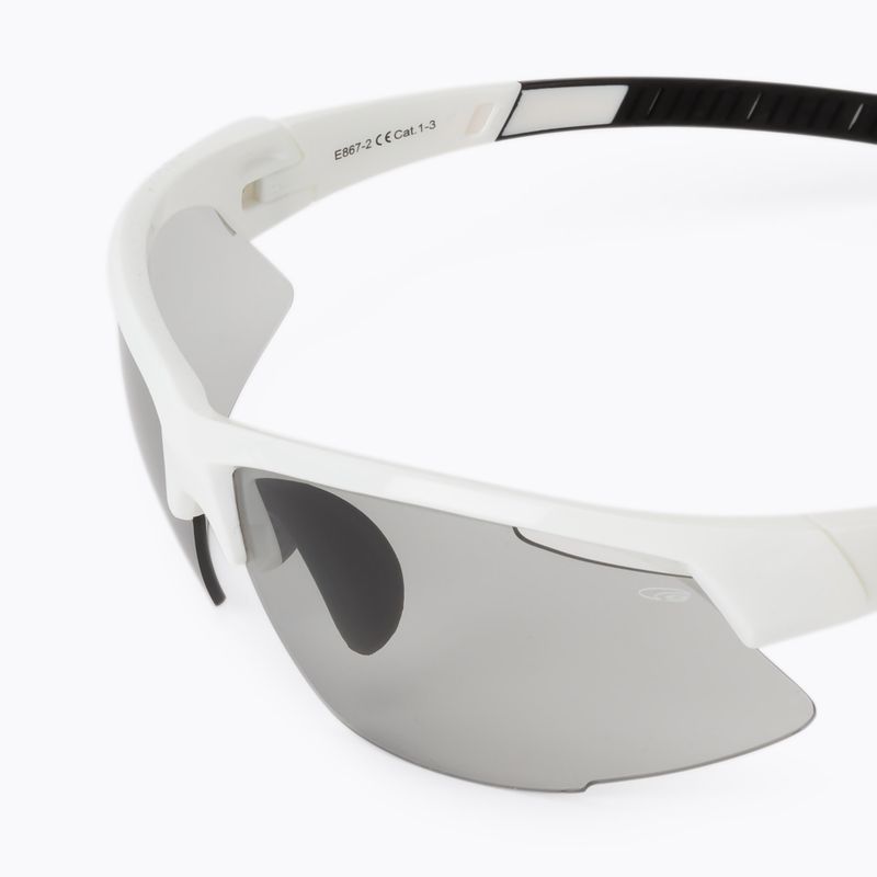 GOG Falcon Fahrradbrille weiß E867-2 5