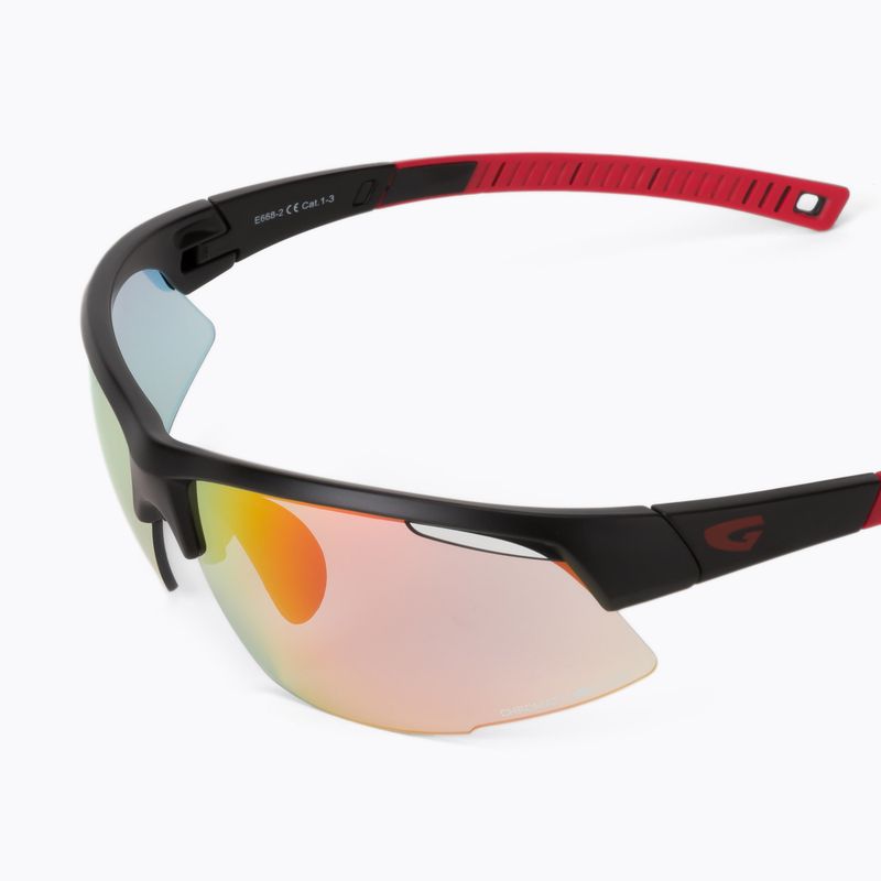 GOG Falcon C rot/schwarz Fahrradbrille E668-2 5