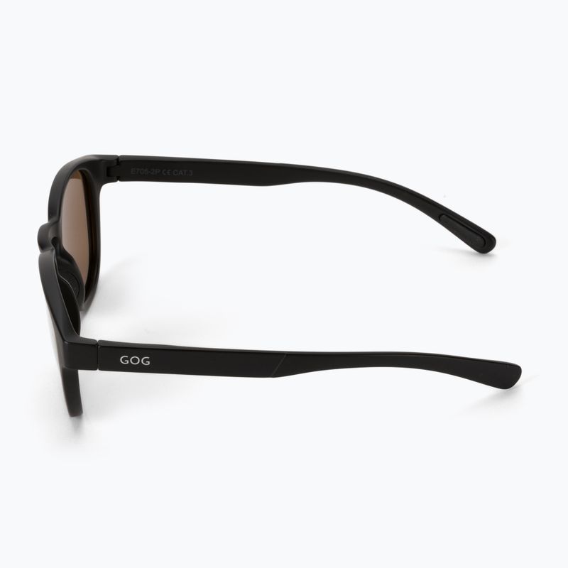 GOG Hermosa schwarz-goldene Sonnenbrille E705-2P 4