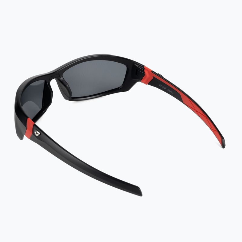 GOG Arrow Outdoor-Sonnenbrille matt schwarz / rot / flash mirror E212-2P 2