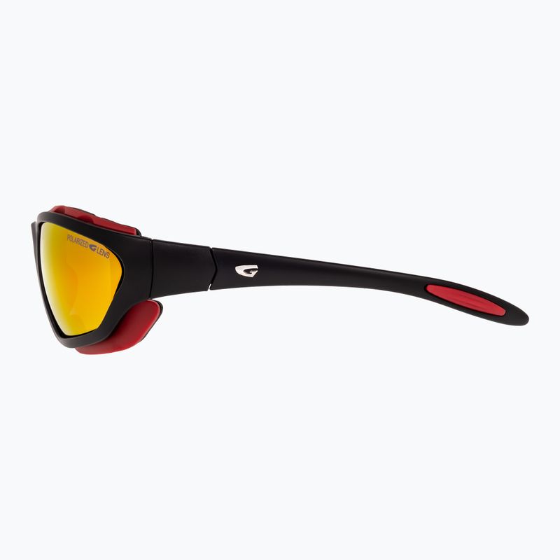 GOG Mese matt schwarz/rot Sonnenbrille 3