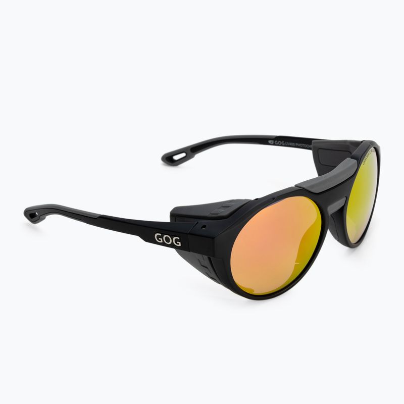 GOG Manaslu matt schwarz / grau / mehrfarbig rot Sonnenbrille E495-2