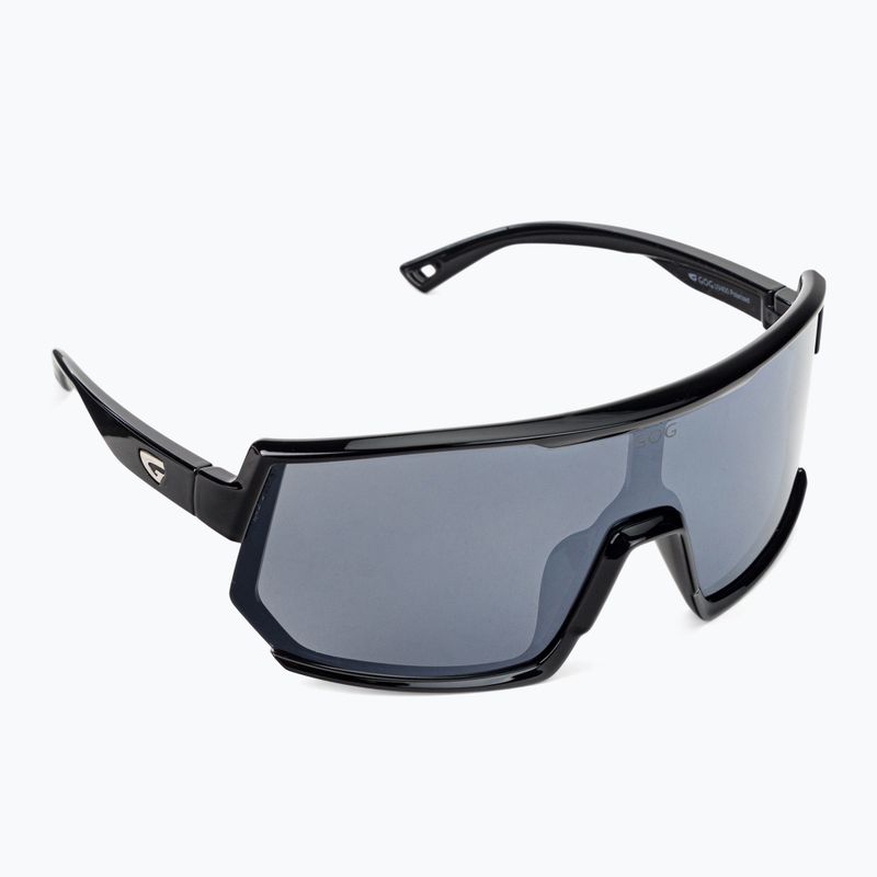 GOG Fahrradbrille Zeus schwarz / flash mirror E511-1P