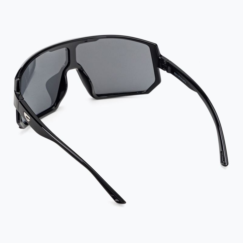 GOG Fahrradbrille Zeus schwarz / flash mirror E511-1P 2