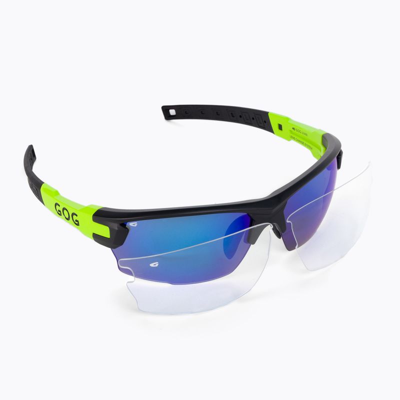 GOG Steno Fahrradbrille schwarz E540-2